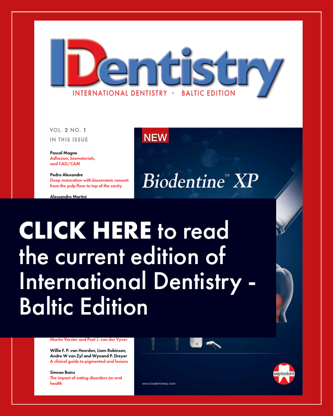 International Dentistry Baltic Edition Journal Cover - Click to Read the Journal